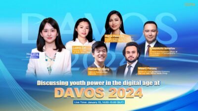 Advokat Teknologi Agita Pasaribu Menyoroti Peran Pemuda dalam Ekonomi Digital di Panel CGTN Davos