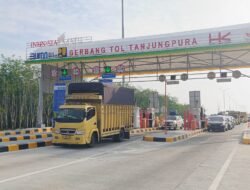 H-2 Lebaran 2024, Arus Mudik di Exit Tol Tanjung Pura Naik 115 Persen