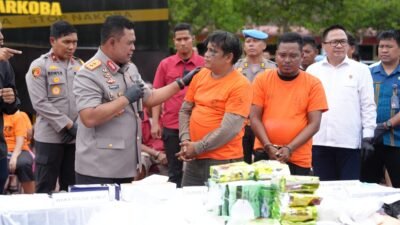 Tempo 47 Hari, Polda Sumut Berhasil Ungkap 578 Kasus Narkotika