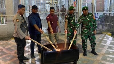 Cegah Gangguan Kamtib, Rutan Tanjung Pura Gelar Razia Bagungan