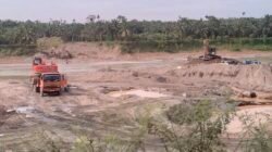 Diduga Ilegal dan Dibackup Aparat, Galian C Milik Eks Kades di Langkat Tetap Eksis