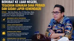 Sudah Lapor Mendagri, Rico Waas Tegaskan Takk Gunakan APBD Berobat Ke Luar Negeri