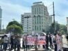 Diduga Dibekingi Oknum DPRD, Ratusan Massa Gelar Aksi Terkait Bangunan Liar di Kota Medan