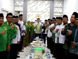 Jalin Silaturrahmi, PCNU Langkat Siap Bersinergi dengan Ricky Anthony
