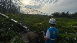 PLN Gerak Cepat Pulihkan 12 Tower Transmisi Listrik Roboh Akibat Cuaca Buruk