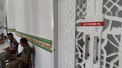 Terkait OTT KPK, Ruang Kerja Bupati Langkat Disegel
